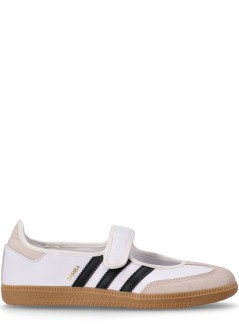 adidas originals sneaker womansamba jane w - jr1402 ftwwht alumin cblack