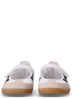 adidas originals sneaker womansamba jane w - jr1402 ftwwht alumin cblack
