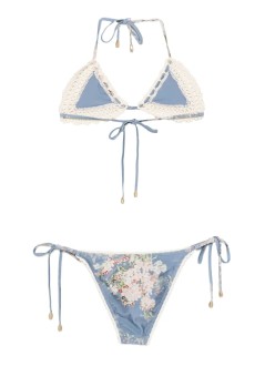 zimmermann bikini 2 pieces womancascadian crochet tri bikini - 4141wss255 teblbofl