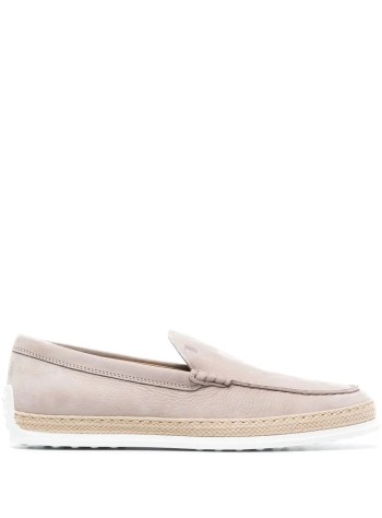 tods casual manpantofola gomma rafia tv - xxm0tv0aj306rnc416 sasso scuro