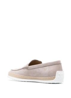 tods casual manpantofola gomma rafia tv - xxm0tv0aj306rnc416 sasso scuro