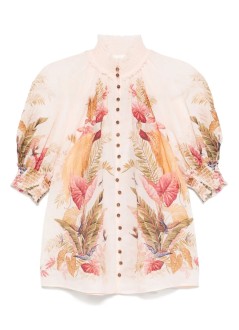 zimmermann blusa mujer ascension billow blouse - 4556tss253 crmplmflo