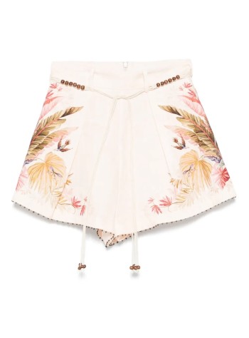 zimmermann short pant womanascension tuck short - 4557ass253 crmplmflo