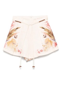 zimmermann short pant womanascension tuck short - 4557ass253 crmplmflo