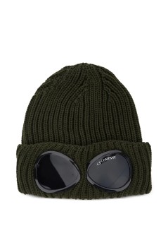 c.p.company cap manknit cap in extrafine merino wool - rfcmac742a005509a 683