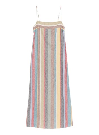 staud dress womanlaura linen dress - r25p2297pl mkst