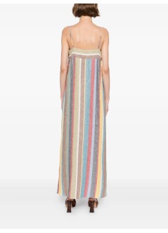 staud vestido mujer laura linen dress - r25p2297pl mkst