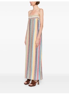 staud vestido mujer laura linen dress - r25p2297pl mkst