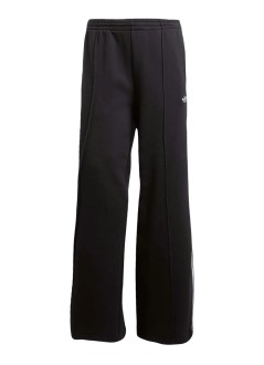 adidas originals pantalon mujer 3s wide sweatpt - jv7473 black white