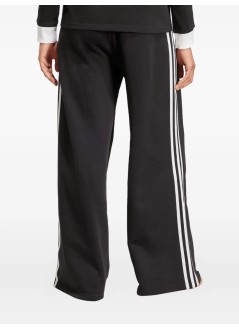 adidas originals pantalon mujer 3s wide sweatpt - jv7473 black white