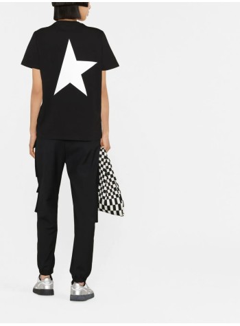 golden goose top mujer star w's regular t-shirt logo - gwp01220p000879 80203 2