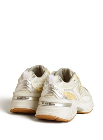 golden goose sneaker womanlightstar leather net and suede upper tpu star net heel and - gwf00724f006476 10272 2