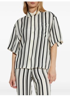 anine bing camiseria mujer coco shirt - a0711268mtl95 print