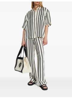 anine bing pant  womanelain pant - a0311178mtl80 print