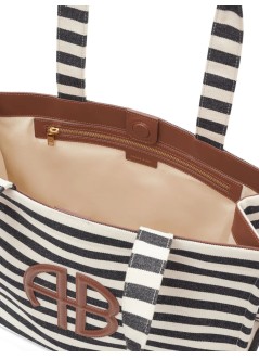 anine bing handbag mujer lara tote - a1311091mtl1 multi