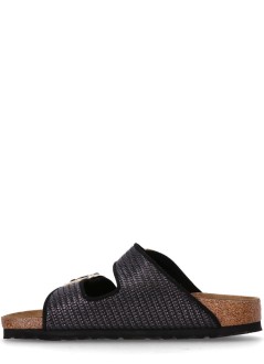 birkenstock sandal womanarizona big buckle tex - 1029028 black