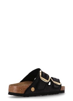 birkenstock sandal womanarizona big buckle tex - 1029028 black