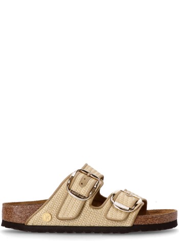 birkenstock sandalia mujer arizona big buckle tex - 1029042 natural