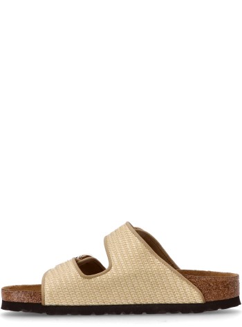 birkenstock sandalia mujer arizona big buckle tex - 1029042 natural 2