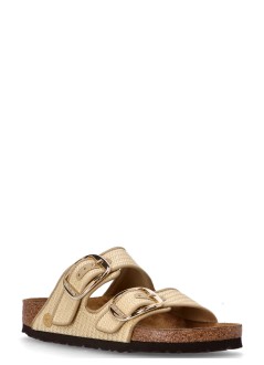 birkenstock sandalia mujer arizona big buckle tex - 1029042 natural