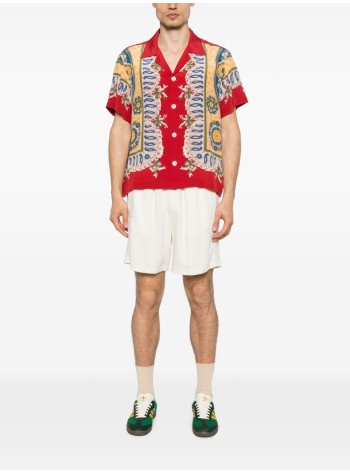 represent short pant manknitted panel short - mlm71023 antique white 2