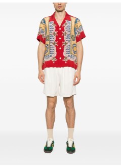 represent short pant manknitted panel short - mlm71023 antique white