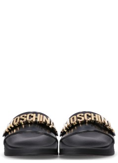 moschino couture sandal manmule - mb28032g0ng11 000