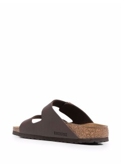 birkenstock flat shoe manarizona bf dark brown - 51703 dark brown