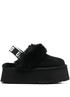 ugg planas mujer w funkette - 1113474 blk