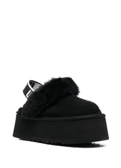 ugg planas mujer w funkette - 1113474 blk