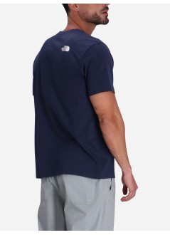 the north face t-shirt manm s/s simple dome tee - nf0a87ng8k21 8k21