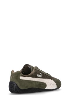 puma sneaker manspeedcat mesh - 40437002 loden green warm white