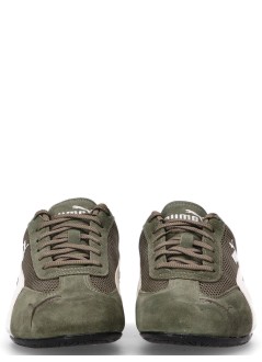 puma sneaker manspeedcat mesh - 40437002 loden green warm white