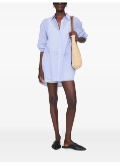 anine bing camiseria mujer plaza shirt - a0711015mtl56 multi