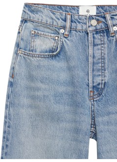 anine bing pantalon jeans mujer heath jean - a0611429whd42 washed blue