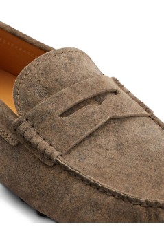 tods casual manmocassino gommino macro 52k - xxm52k00640ufvb208 argilla scuro