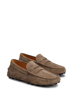 tods casual manmocassino gommino macro 52k - xxm52k00640ufvb208 argilla scuro