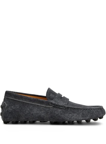 tods casual hombre mocassino gommino macro 52k - xxm52k00640ufvu810 blu denim scuro