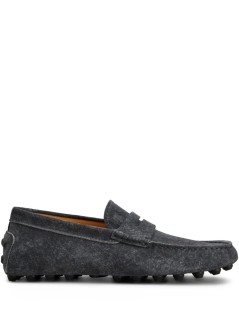 tods casual manmocassino gommino macro 52k - xxm52k00640ufvu810 blu denim scuro