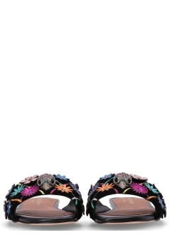 kurt geiger sandalia mujer kensington flat flower - 4725609109 09