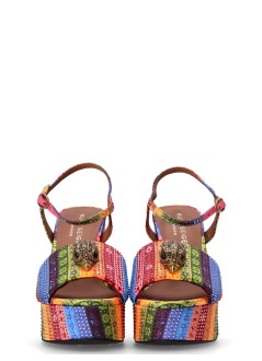 kurt geiger sandalia mujer kensington platform sdl - 9798869809 69
