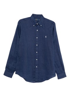 polo ralph lauren shirt mancubdppcs-long sleeve-sport shirt - 710966294025 rustic navy