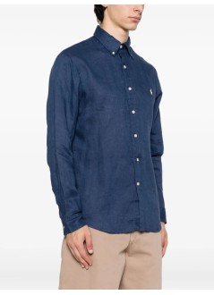 polo ralph lauren shirt mancubdppcs-long sleeve-sport shirt - 710966294025 rustic navy