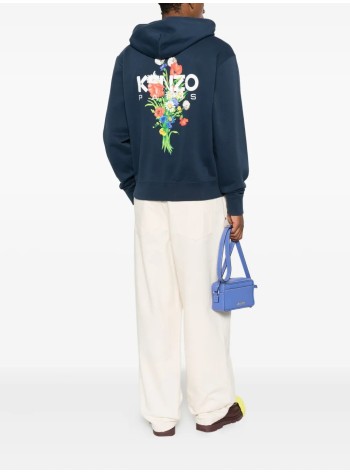 kenzo sudadera hombre kenzo archive bouquet classic full zip hoodie - ff65ho2554mf 77 2