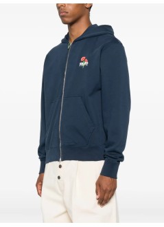 kenzo sweater mankenzo archive bouquet classic full zip hoodie - ff65ho2554mf 77