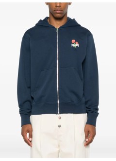 kenzo sweater mankenzo archive bouquet classic full zip hoodie - ff65ho2554mf 77