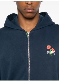 kenzo sweater mankenzo archive bouquet classic full zip hoodie - ff65ho2554mf 77