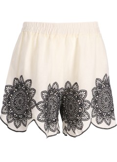 greek archaic kori short pant womanshorts cut daisy - s25k211320 11102