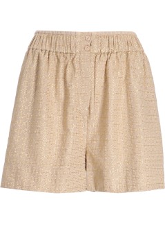 greek archaic kori short pant womanshorts cross elastic waistband - s25k310053 21001