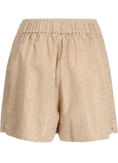 greek archaic kori short pant womanshorts cross elastic waistband - s25k310053 21001